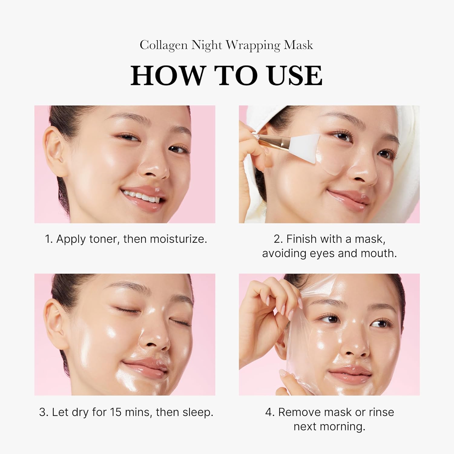 Masque au collagène